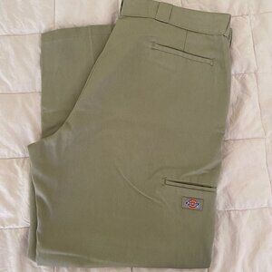Dickies big mens work school double knee cell phone pocket loose fit pants 44x30